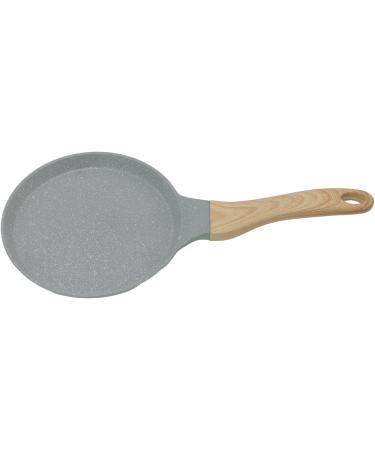 Verdant Touch Breakfast Frying Pan Nonstick Frying Pan Green Aluminum Alloy Glossy Breakfast Frying Pan with Ergonomic Handle for Kitchen 20cm/7.9in - Buy Online on GoSupps.com