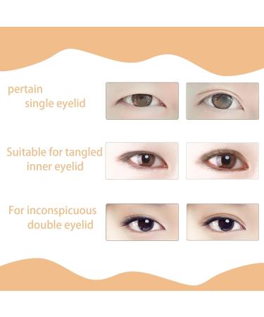 KASESSS 3 Rolls/ 1800 Pcs Eyelid Lift Strips Self-Adhesive Eyelid Tape Fiber Eye Lid Lift for Hooded Eyes Double Eyelid Tape with Fork Rods and Tweezers Eye Lift Strips Invisible for Ladies - Buy Online on GoSupps.com