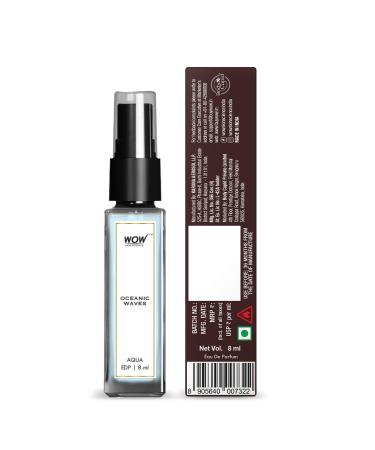 WO.W Skin Science Men Oceanic Waves | Aqua Eau De Parfum |Premium Valentine'S Day Gift | Long Lasting Luxury Aerosol Perfume For Him | 8mL - Buy Online on GoSupps.com