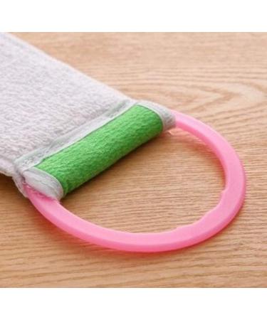 3 PCS Loofahs Exfoliating Back Scrubber - Double-Sided Body Bath Sponge for Ultimate Shower Experience | International Shipping - Buy Online on GoSupps.com