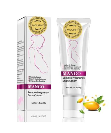 RtopR Mango Stretch Marks and Scar Cream -Stretch Marks and Scar Removal Cream for Pregnancy - Best Body Moisturizer-40g 1.41 Ounce (Pack of 1)