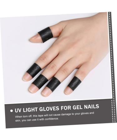 minkissy 3 Sets Sun Gloves Nail Striping Tapes Shield Gloves Uv Gloves Nail Art Protection Gloves Gel Nail Gloves Uv Protection Gloves Led Dry Lamp Gloves Nail Supplies Fingerless Pvc - Buy Online on GoSupps.com