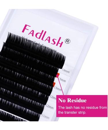 Fadlash Easy Fan Lashes D Curl 0.05 9-17mm Mixed Length Russian Lashes - Natural Look Self Fanning Eye Lashes - Automatic Blooming Eyelash Extensions - Buy Online on GoSupps.com