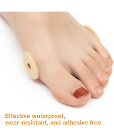 Beavorty 45Pcs Callus Cushions Self Adhesive Callus Cushions Round Foam Padding Oval Shaped Cushion Corn Pads Toe and Foot Protectors for Men Women 1.60X1.60X0.30CM - Buy Online on GoSupps.com