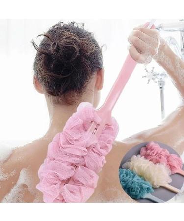 Bath Sponges for Adults Bath Sponge Mesh Pouf Bath Sponge Foam Loofah Sponge (Color : Pink) - Buy Online on GoSupps.com