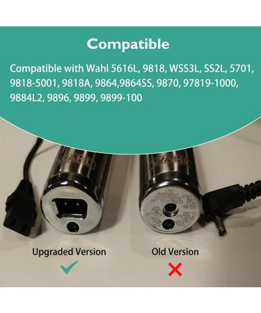 Charger Adapter for Wahl Trimmer 9818/SS2L/WSS3L, 5V 1.2A Power Supply - Compatible with Various Wahl Models - Buy Online on GoSupps.com