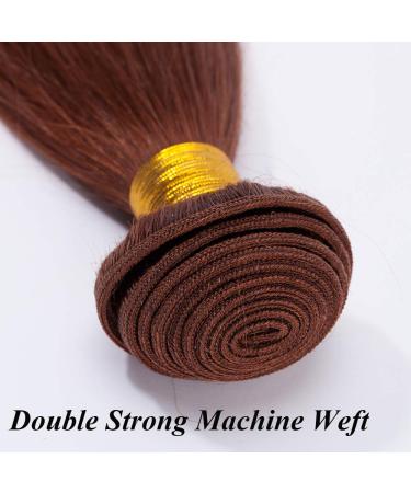 Buy SEGO Brazilian Human Hair Bundles - 100% Real Straight Virgin Weave Red Brown 8 Extensions for International Shipping - Buy Online on GoSupps.com