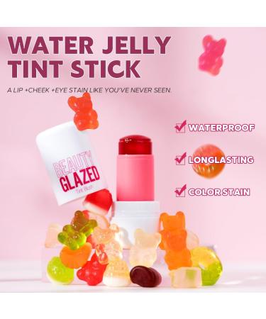 Jelly Lip Tint Lip Stain Long Lasting Vegan and Cruelty Free Sheer Lip & Cheek Stain Waterproof Non-sticky Moisturizing Lip Makeup (101 TRAVEL SIZE) 101 30 g (Pack of 1) - Buy Online on GoSupps.com