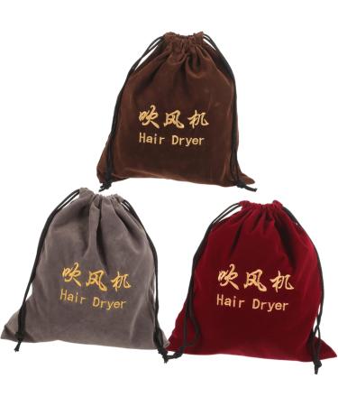 Healeved 6 Pcs Hair Dryer Storage Bag Hair Tools Travel Bag Portable Hair Dryer Bags Hair Tool Storage Fabric - Buy Online on GoSupps.com