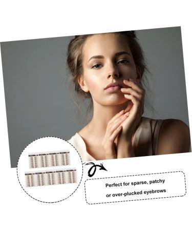 FOMIYES 54 Sheets Waterproof Eyebrow Stickers Makeup Stickers Eyebrow Pen 6d Hair-like Eyebrows Stickers Gel - Buy Online on GoSupps.com