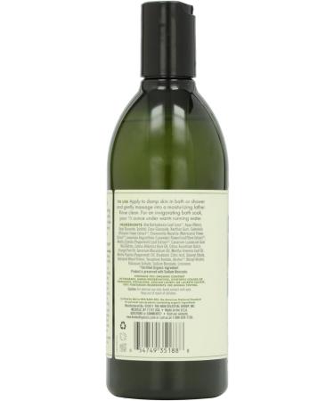 Buy Avalon Organics Peppermint Gel Bath & Shower - Refreshing & Natural Body Cleanser for All Skin Types - Buy Online on GoSupps.com