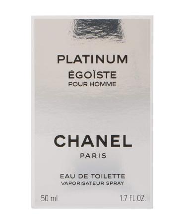 Egoiste Platinum by Chanel for Men Eau De Toilette Spray 1.7 Ounce 1.7 Fl Oz (Pack of 1)