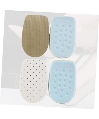 Healifty 2 Pairs Inner Height Increasing Insoles - Silicone Lift Insoles for Shoes - Latex Increase Pads - 9X5X1.2cm - Buy Online on GoSupps.com