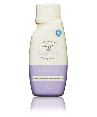 Caprina Fresh Goat's Milk Amazing Body Wash Lavender Oil 16.9 fl oz (500 ml)