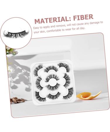 minkissy 5 Pairs Eyelashes Women Fake Eyelash Fluffy Lash Extension Soft Thick Lashes Natural Fake Eyelash 3d Handmade Eye Lashes Natural Lashes Girls Fake Lash Adhesive Fiber Manual 9 d - Buy Online on GoSupps.com