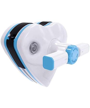 5-Position Adjustable Magnetic Glider Washing Glass Cleaning Brush Comfortable Large Handle Double Sided Magnetic Window Cleaner Internal Water Storage Design