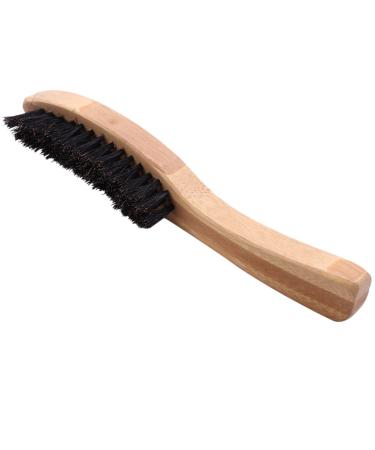 Desikixudy Beard Brush for Men Mustache Shaving Comb Face Massage Facial Hair Cleaning Brush Long Handle 2 Pack