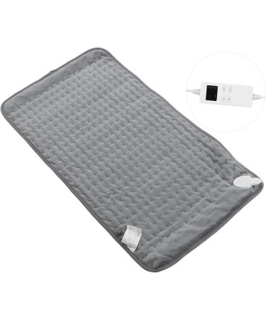 Haofy Heating Pad - Cuddly Soft 6 Heat Settings for Muscle Relaxation | Fast-Heating Gray Pad (EU Plug 220V) - Buy Online on GoSupps.com