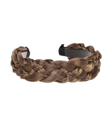 Vowyore 6 Strands Synthetic Hair Plaited Headband with Teeth Hair Band - 1-color22T/10 - Buy Online on GoSupps.com