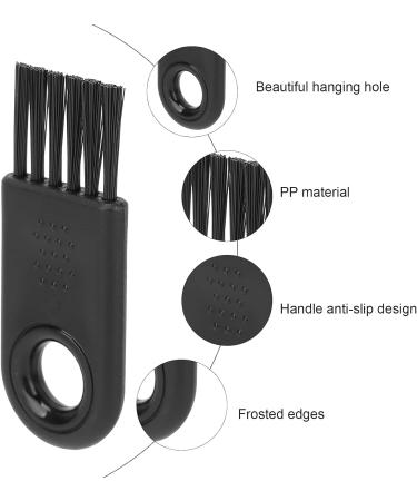 Horoper 6-Part Cleaning Brush Set for Men's Electric Razors | Hair Remover & Shaving Brush Replacements | Durable Nylon Cleaner | Black - Buy Online on GoSupps.com