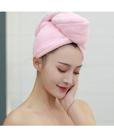 Super Absorbent Purple Hair Turban Towel | Microfiber Hair Drying Cap for Fast Drying & Soft Comfort - Buy Online on GoSupps.com