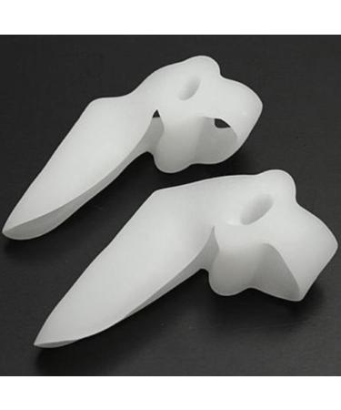Jiahao Soft Silicone Gel Toe Separators for Bunion Relief & Hallux Protection - 2 Pack for Adults - Buy Online on GoSupps.com
