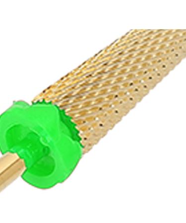 Nail Drill Bit Gold Nail Gel Tip Multipurpose Quick Sanding with Storage Box for Beauty Salon (134#-C) - Buy Online on GoSupps.com
