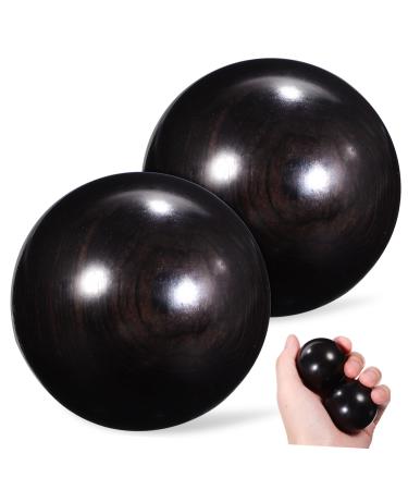 TOVINANNA 6 STK Reusable wooden balls Handbal Handbal Woodnitz tools Handmilling balls Stressball Massageball Massage balls for hand exercises Massage balls made of wood rosewood boccia