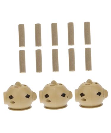 CliSpeed 1 set of Moxibustion Smoke-free Moxa Tool Moxa-Raider holder MOXA Staff burner Chinese patch universal Moxa burner Magnetic Massage device Products AI ZHU Sorted Color 5.5x5.5cm