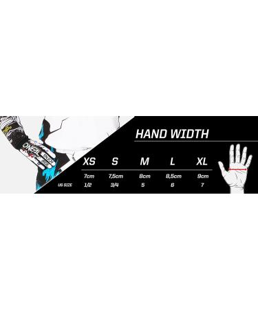 Oneal Youth MX MTB DH Gloves | Durable & Ventilated Bicycle Motocross Gloves for Children | Matrix XL White - Buy Online on GoSupps.com
