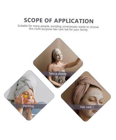 Satin Lined Shower Cap Set for Women - 4pc Flower Pattern Turbans | Washable & Stylish Hair Bonnets - Healeved - Buy Online on GoSupps.com