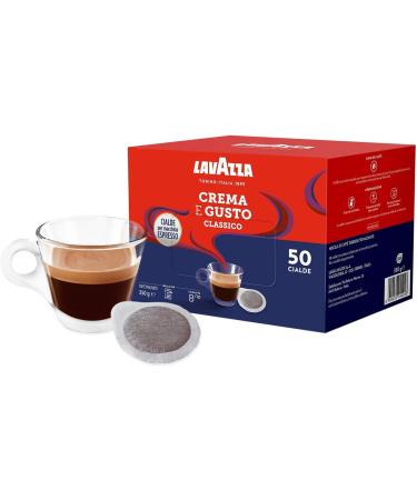 Pack of 6 Lavazza Espresso Crème E Gusto Box 50 coffee pods