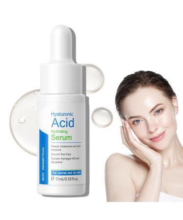Hyaluronic Acid Serum for Face Anti Aging Serum Brightening & Hydrating Face Serum for Women to Plump & Smooth Skin Face Serum Skincare for All Skin Types