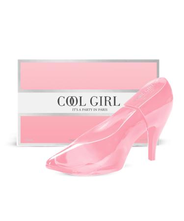 Cool Girl Women Perfume Long Lating Eau De Parfum Fresh And Trendy Natural Spray Fragrance For Effortless Chic 3.4 Fl Oz For Daily Used Cool girl pink 3.4 Fl Oz (Pack of 2)