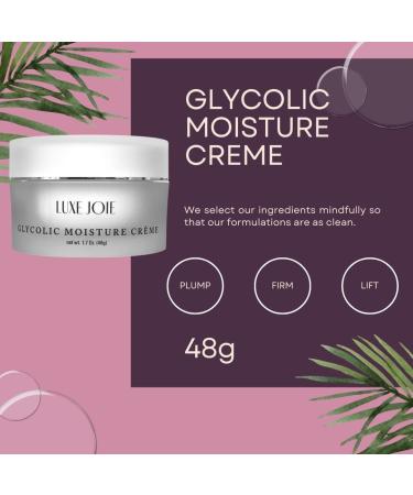 Glycolic Moisture Cr me - Anti-Aging Skin Care Treatment for Fine Lines Acne Control & Pore Minimization | Shop Internationally - Buy Online on GoSupps.com