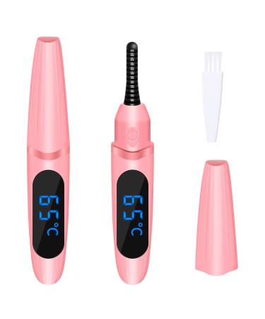Upgrade Heated Eyelash Curler 3 Heating Modes USB Rechargeable Electric Lash Curlers for Make Up Natural Curling Eye Lashes and Long-Lasting Curls