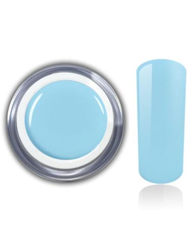 Color Gel Light Blue Blue UV LED Nail Gel Studio Quality Color Gel RM Beautynails 1 Pack (1x 5ml)