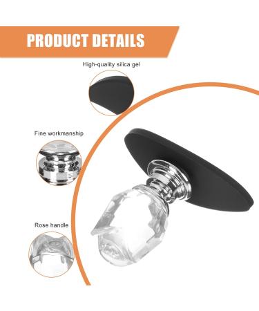 FOMIYES Makeup Gadgets Makeup Eyeshadow Eyeshadow Stamp Silicone Eyeshadow Crease Lazy Eyes Makeup with Crystal Handle Eye Beauty Accessory Makeup Stamp Eyeliner Stencils - Buy Online on GoSupps.com