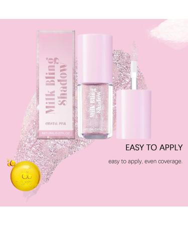  G n rique Long-lasting high-adherence glittery liquid eyeshadow with a precise finish and shimmering effect 2ml Crystal Pink - Buy Online on GoSupps.com