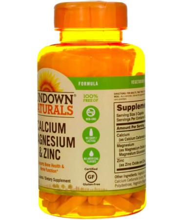 SD Cal/Mag/Zinc 100ct - Essential Mineral Supplement for Bone Health - Buy Online on GoSupps.com