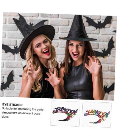 Ipetboom 8 Pairs Eye Shadow Eyeliner Stickers Eye Stickers Eye Eye Makeup Stickers Eye Shadow Stickers Eye Liners Sticker Makeup Stickers Paper Halloween Eyeshadow - Buy Online on GoSupps.com