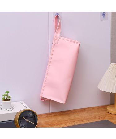 Tainrunse Hair Dryer Curling Iron Storage Bag Carrying Waterproof Stain-Resistant with Handle Easy to Carry Pink - Buy Online on GoSupps.com