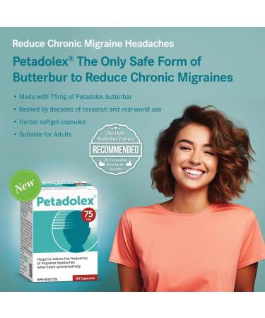 Pascoe - Petadolex - 75 mg Patented PA-Free Butterbur Root Extract for Migraine - Buy Online on GoSupps.com