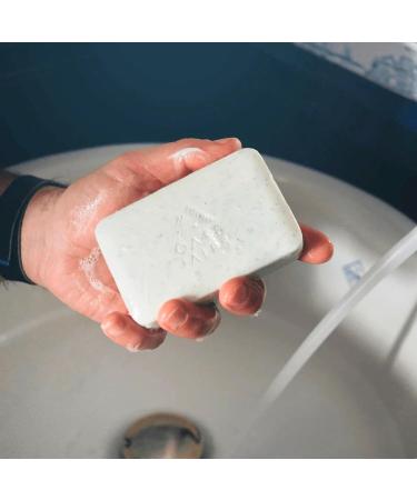 MightyNest Body Wash Set for Men | Oars and Alps Superfoliant Soap & Cedarwood Tray | All Skin Types | Sustainable & Plastic Free Gift Set - Buy Online on GoSupps.com