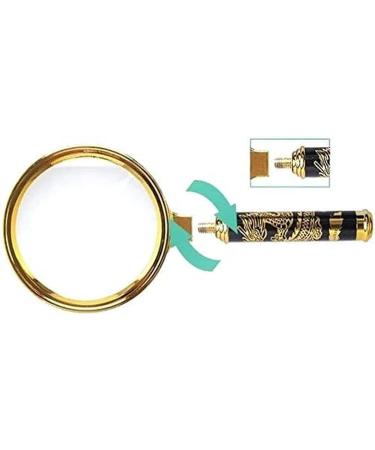 Portable Magnifier 10X 60mm Portable Handheld Magnifier for Newspaper Book Reading ES for Reading Full of Stars - Buy Online on GoSupps.com