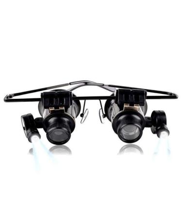 Head-Mounted Magnifying Glass Reading and Repairing Welding LED Magnifier Good Times