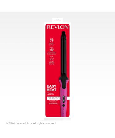 REVLON Easy Heat 1 Inch Precision Curling Iron - Pink | International Shipping Available - Buy Online on GoSupps.com