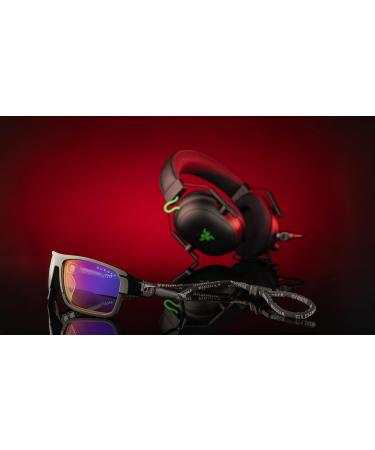 Gunnar Lightning Bolt 360 Gaming Glasses - Amber Lens 65% Blue Light Filter & UV Protection - Premium Onyx Design for Eye Comfort - Buy Online on GoSupps.com