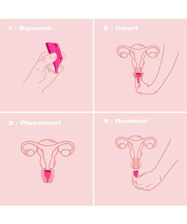 Intimina Lily Cup Size A - Thin Menstrual Cup | Up to 8 Hours Use | Period Cup - Buy Online on GoSupps.com