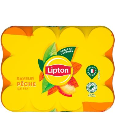  Lipton Lipton Ice Tea Peach Flavor 12 x 150 ml - Buy Online on GoSupps.com